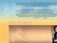 Tablet Screenshot of carlosward.com
